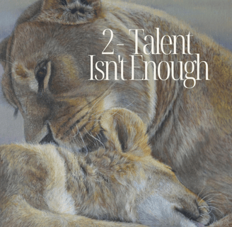 a lioness is shown with the caption of a lioness