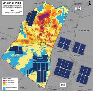 Solar Potential in Chennai