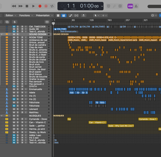 LogicPro session - Redesign