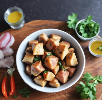 gray and red rooster