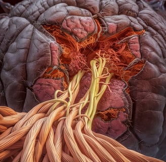 An image showing how the proteins repaird the inflammed muscles after workout