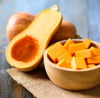 a bowl of pumpkin butternut