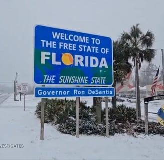 Florida Snow 2025
