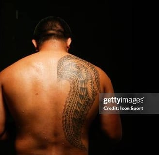 polynesian tattoo keven mealamu all blacks rugby player melbourne sydney brisbane perth