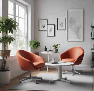 Bright living room with modern inventory