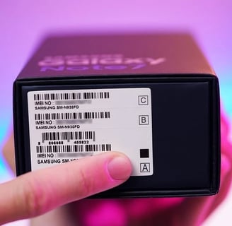 Prietaiso IMEI kodas