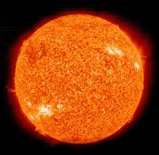 The sun
