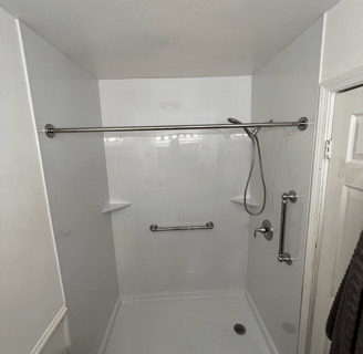 EZ Remodeling | Shower Conversion
