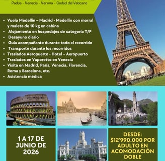 Viaje Europa