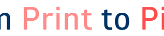 Slogan: From Print to Pixels