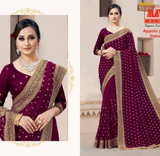 designer saree - mayur saree