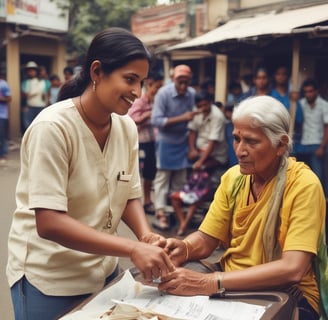 Two individuals stand in front of a whiteboard covered with multicolored sticky notes and arrows. One person points towards the whiteboard, which has handwritten words like 'User-Generated Content', 'Engagement', 'Event', and 'Social Wall'. The setting appears to be a collaborative or educational environment.
