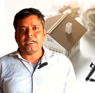 image of director vinay kumar has background image of white house