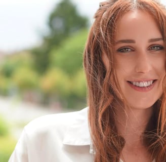 Miriam Zeni e il suo nuovo sorriso