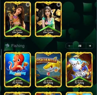 A8 Game Category - live and fishing