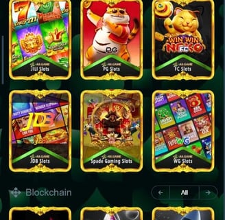 A8 Game Category - Slots