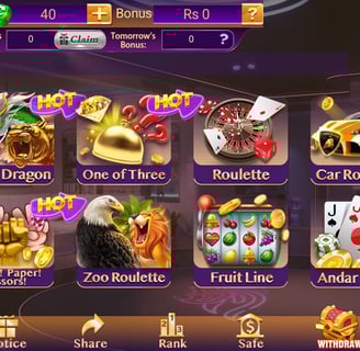Dragon tiger club Game download | Pakistan Game Dragon Tiger Club game