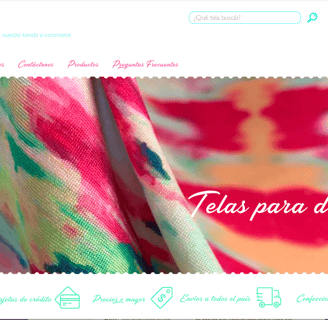 Sitio web de e-commerce