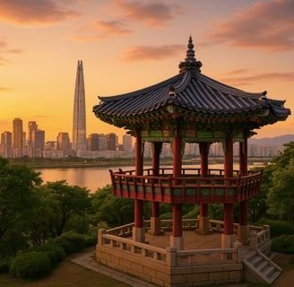 Seoul by night