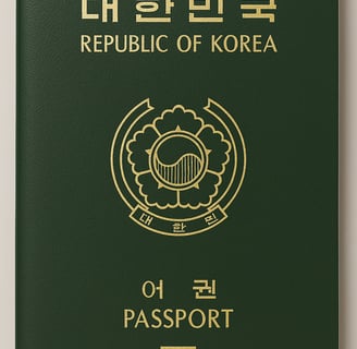 passport south Korea