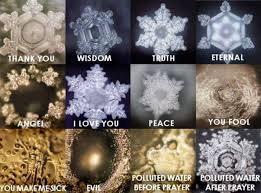 Masaru Emoto's experimental water 