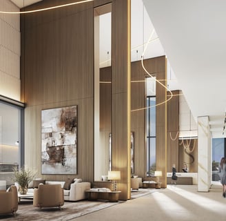 Sobha aquamont lobby