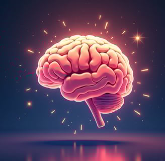 a brain map of a brain with a brain and a brain