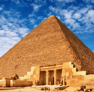 LA GRAN PIRAMIDE DE KEOPS EN EGIPTO