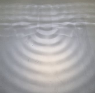 diffraction of water waves in a ripple tank