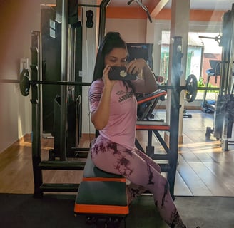 aluna do studio exclusiva