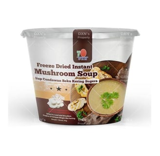 Discover the Delight of DXN Freeze Dried Instant Mushroom Soup