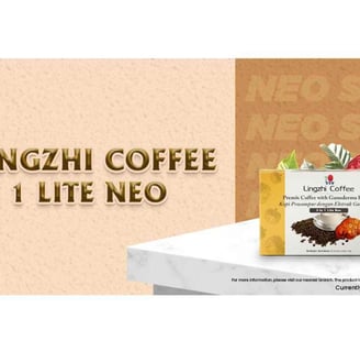 Experience the Convenience of DXN Lingzhi Coffee 3 in 1 Lite Neo