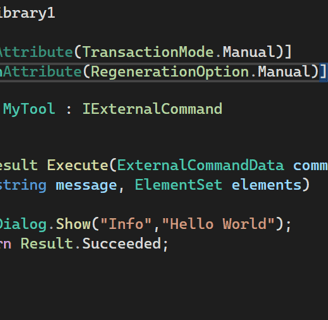 Write the body of the Execute method