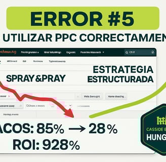 Error #5: No Utilizar PPC Correctamente - El Acelerador Mal Entendido