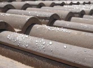 tuiles traitement et protection avec deperlant hydrofugation