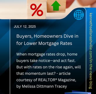 Housing Market Update as of July 12, 2025