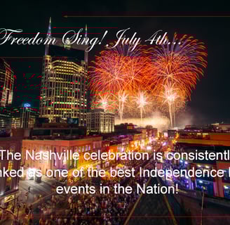 Nashville Let Freedom Sing July 4th
