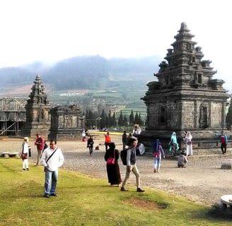 The Dieng's oldest temples