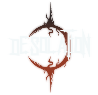 logo projet désolation dark fantasy