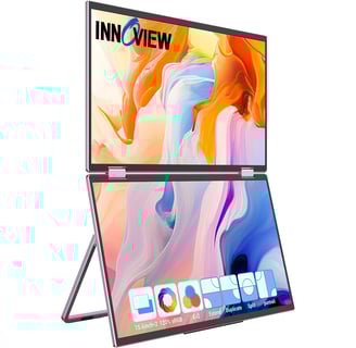 a laptop computer monitor with a laptop and a monitor screen