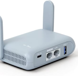 a wireless - powered router with a usb - c