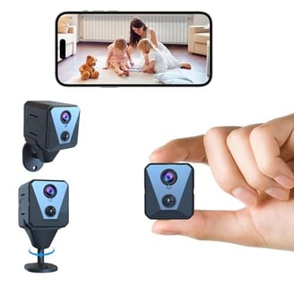 a person holding a camera and a cell phone