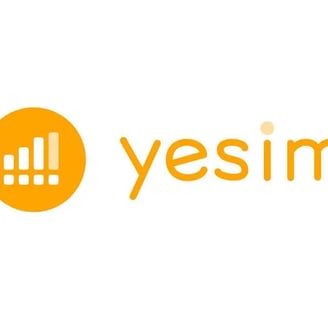 a yesim logo with the word yesim