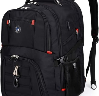 a backpacker's backpacker with a backpacker on it