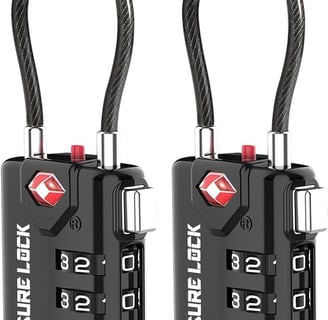 two lockset with two locks on each side