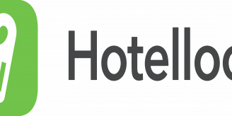 a hotel room with a phone and a phone
