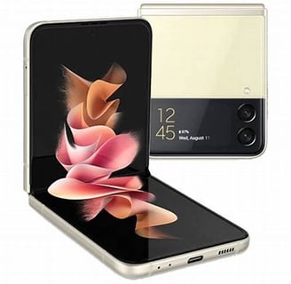 a smartphone with a phone in front of it