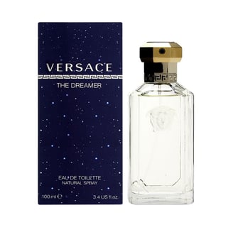 a perfume bottle with a perfume bottle next to it