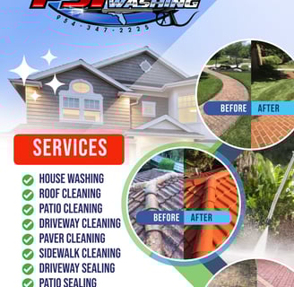 RESIDENTIAL PRESSURE WASHING SERVICES