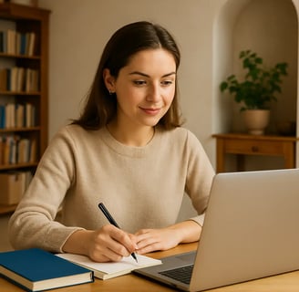 cours en ligne avec l'École du Français